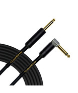 Castline Gold 1/4&quot; TS Straight 1/4&quot; TS Right Angle Patch Cable Mogami 2524 - $14.80+