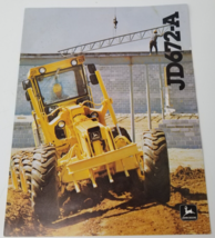 John Deere JD672-A Brochure 1978 Motor Grader PowerShift Planetary Drives - $18.95