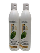 Matrix Biolage Deep Smoothing Shampoo Unruly &amp; Frizzy Hair Set 16.9 oz. Each - £25.51 GBP