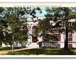 Chemistry Hall University of North Carolina Durham NC UNP WB Postcard F21 - $2.92