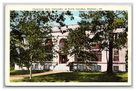 Chemistry Hall University of North Carolina Durham NC UNP WB Postcard F21 - £2.32 GBP