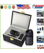 Faraday Signal Blocking Box &amp; Two Carbon Fiber Pouches - Car Key Protect... - $490.86 MXN