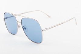 FENDI 378 KUF Palladium / Azure Blue Sunglasses FF378/G/S KUF 59mm - £222.85 GBP