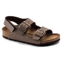 Birkenstock kids' milano sandal in Mocha - £46.76 GBP