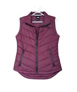 The North Face Womens size L Tamburello Quilted Vest Insulated Red Perfo... - $39.56 CAD