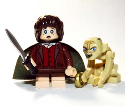 Frodo with Gollum LOTR  Minifigure Custom - £5.13 GBP