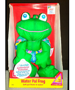 Playskool Water Pal Frog Stuffed Plush Toy Microban Tub Toy - $30.00