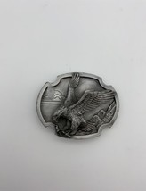 VTG Bald Headed Eagle Belt Buckle 1986 by Siskiyou Buckle Co 3D - $12.99