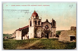 Carmel Mission Monterey California CA  DB Postcard O14 - £1.54 GBP