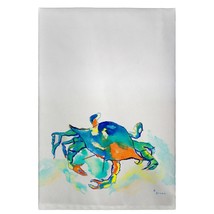 Betsy Drake Orange Crab Guest Towel - £27.68 GBP