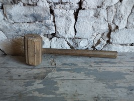 Old Primitive Wooden Hammer of 19th. - $45.90