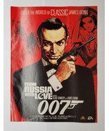 James Bond 007 From Russia With Love Sean Connery Video Game Magazine Ad - £15.63 GBP