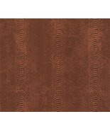 Beacon House 2583-M4666 Flavia Embossed Snakeskin Wallpaper, Brown - £42.82 GBP