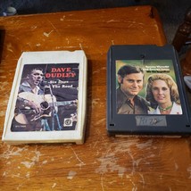 RARE LOT o 2 8-Track Tape Wynette Jones We Go Together Dave Dudley Six Days Road - £18.21 GBP