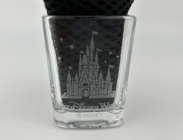 1997 Shot Glass Clear Walt Disney World Vintage Etched Glass Castle - £14.94 GBP