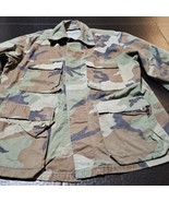 Vintage US Air Force Mens Medium Short Hot Weather Woodland Camo Combat ... - $351.79 MXN