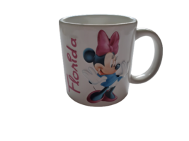 Disney Minnie Mouse Florida 3D Embossed Ceramic Coffee Mug Cup - £7.82 GBP