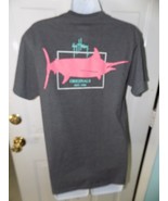 Guy Harvey S/S Pocket T-Shirt Charcoal Heather Size S Men&#39;s EUC - $19.58