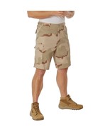 Tactical BDU Shorts Tri-Color Desert Camo Cargo Shorts Army Fatigues Fre... - €32,17 EUR+