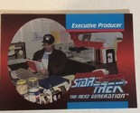 Star Trek Next Generation Trading Card #BTS28 Exec Producer Michael Bren... - $1.97