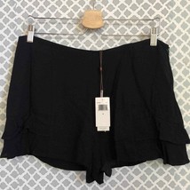 Twelfth Street dressy black ruffle shorts - £45.02 GBP