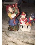 Small Christmas Figurine Displays - $14.85