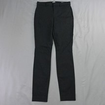 Gap 4 Tall Gray Signature Skinny Ankle Stretch Dress Pants - £15.92 GBP