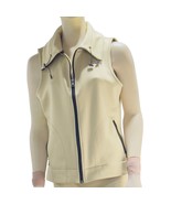 EP PRO Womens Performance Golf Vest Full Zip Front Zipped pockets Khaki ... - £21.11 GBP