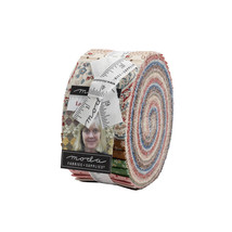 Moda LADIES&#39; LEGACY 40 2.5&quot; Quilt Fabric Strips 8350JR Jelly Roll - Barbara Brac - £27.23 GBP