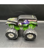 2001 Mattel Grave Digger Monsterjam Hot Wheels Friction Wind N Go Toy Car - $7.70