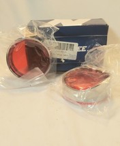 Nthree auto red billet Lenses Harley TURN SIGNAL REAR COVERS - $9.90