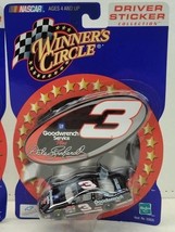 NASCAR 3 Driver Sticker Collection Dale Earnhardt Winners Circle Goodwre... - £3.95 GBP