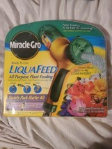 NIB Miracle Gro LiquaFeed Variety Pack Starter Kit.  Bloom Booster and All Purpo - £26.10 GBP