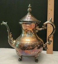 FB ROGERS SILVER PLATE COFFEE TEAPOT - $41.73
