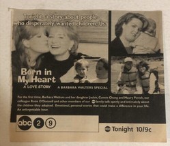 1999 Barbara Walters Special Print Ad Rosie O’Donnel Maury Povich TPA21 - £4.63 GBP