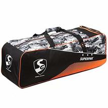 SG Superpak Cricket Kit Bag (Black/Camo Grey/Orange) - $76.99