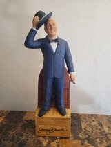 Vintage 1981 Mccormick Distilling Jimmy Durante Decanter Music Box - Empty - £59.35 GBP