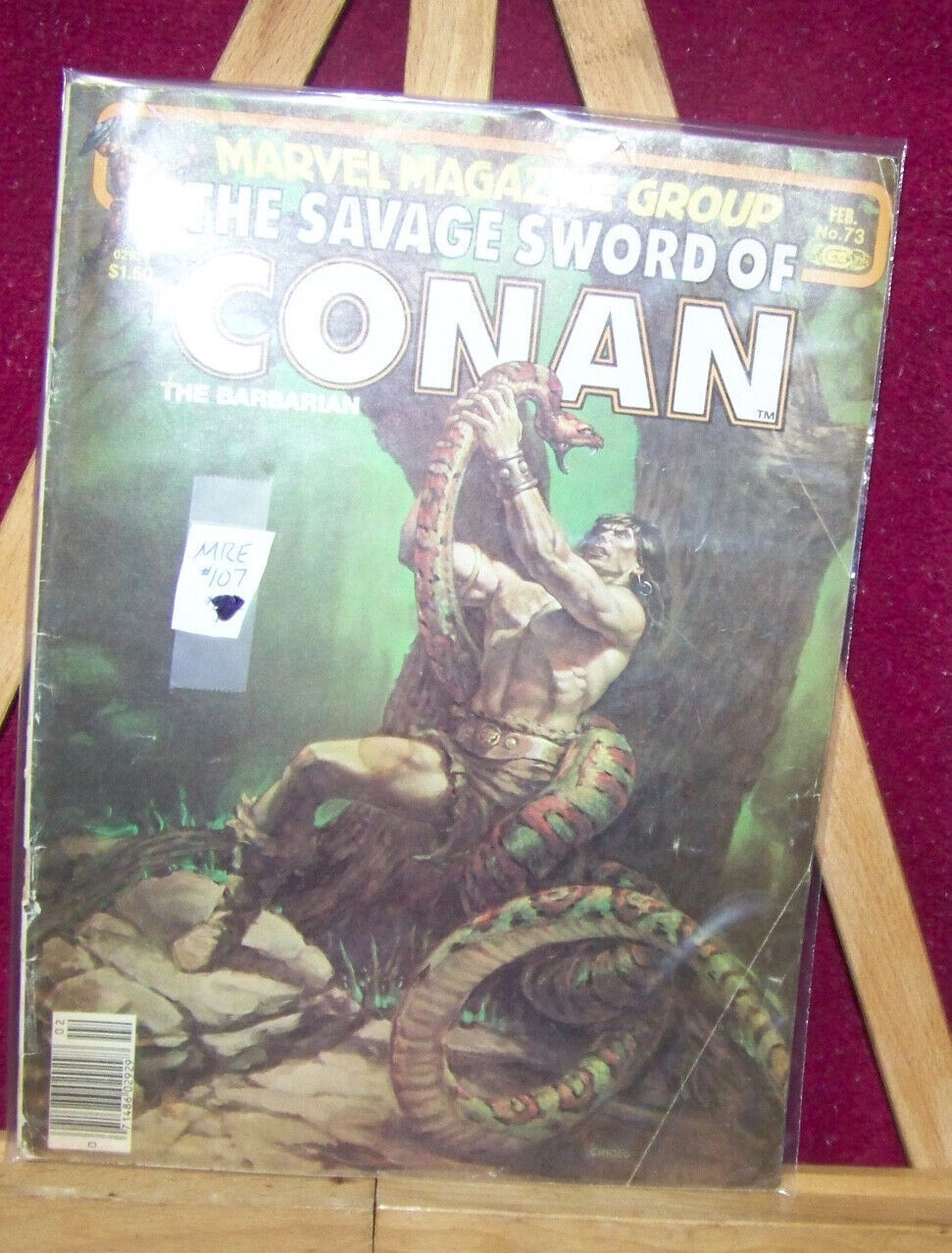 the savage sword of conan the barbarian {marvel magazine group} - £10.95 GBP