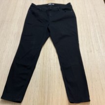 Old Navy Size 16 Mid Rise Super Skinny Black Stretch Denim Jeans - $18.41 CAD