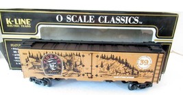 Vintage K-LINE Trains Tca K-7610 Pig&#39;s Eye Reefer Car - 0/027- LN- BOXED- HB1 - £28.62 GBP
