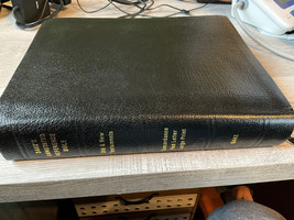 dake&#39;s annotated reference bible large print Black bonded leather - $148.50