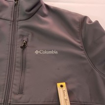 Columbia Ascender Soft Shell Gray Full Zip Jacket WM6044 Men's Size X-Large image 7