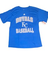 Kansas City Royals Official MLB Majestic Youth Size T-Shirt Large 14/16 - £6.22 GBP