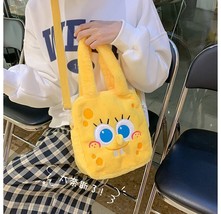 Disney Bag Kawaii Anime Lotso Tiger chip And Dale Strawberry Bag Plush Handbag F - £22.21 GBP