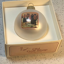 Old Golf Shop Collection Christmas Ornament Nib Box Mixed Foursome History Clubs - £10.91 GBP