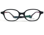 Miraflex Niños Gafas Monturas EMY M. BLACK-M.RED Cuadrado Completo Rim 4... - £41.02 GBP