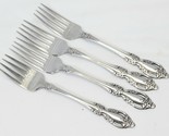 Oneida USA  Raphael 3 Dinner Forks and 1 Salad Fork Stainless Lot of 4 - $39.19