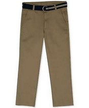 Nautica Boys  Logan Belted Twill Pants-8/Burnished Khaki - $20.00