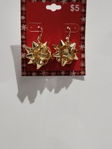 Ladies/Girls Festive Christmas Holiday Themed Ribbon Ornament Dangling E... - $5.93
