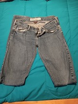 Hollister Jeans Women&#39;s 3L Denim Stretch Low-Rise Pockets Zip Fly Hipste... - £13.44 GBP